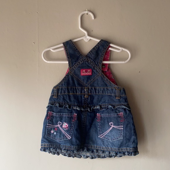 Children’s Place Denim Skirted Overall, Size 6-9 months - Picture 5 of 9